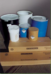 Regulated waste packaging
